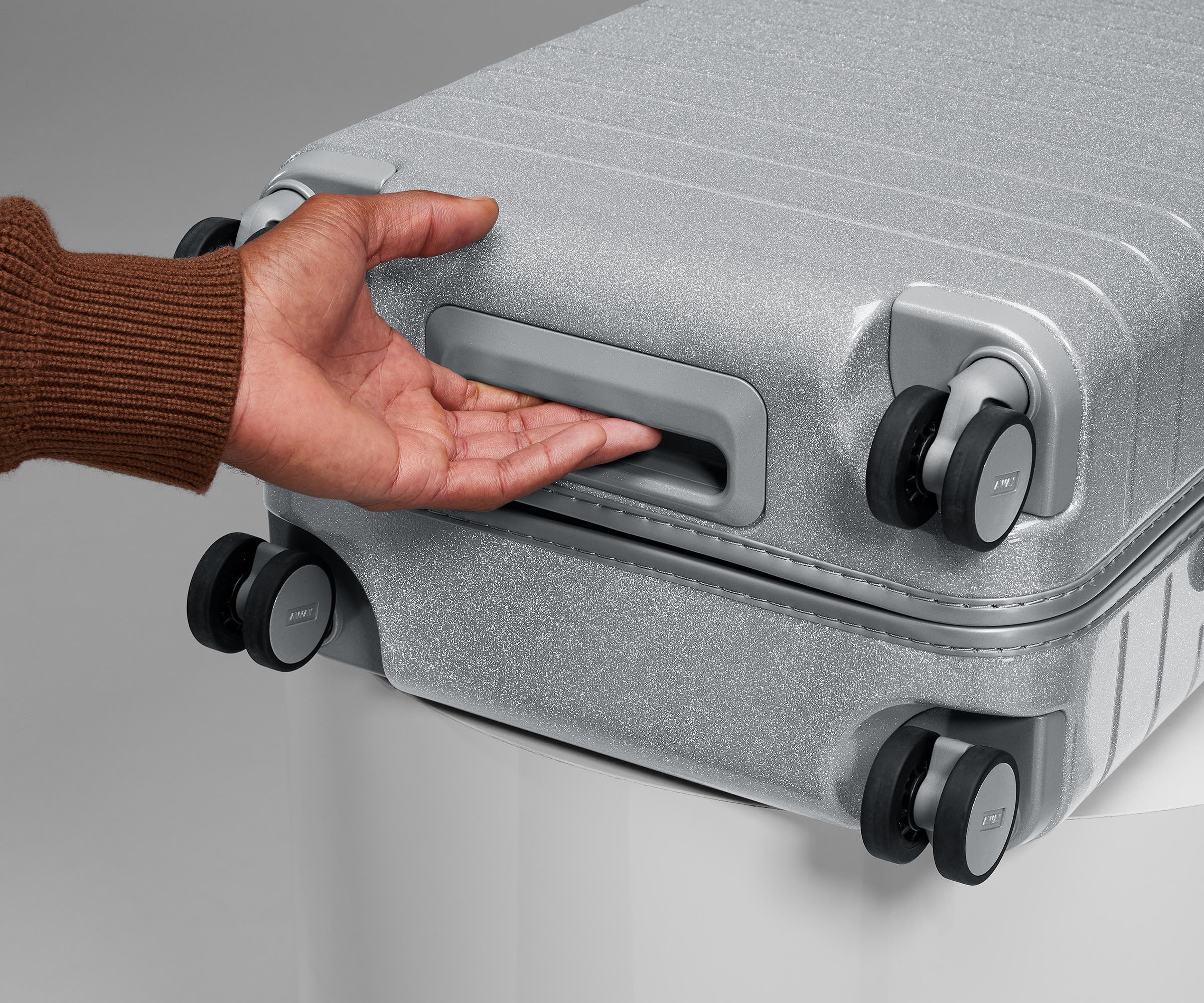 The Bigger Carry-On in Supernova Silver - Image 5
