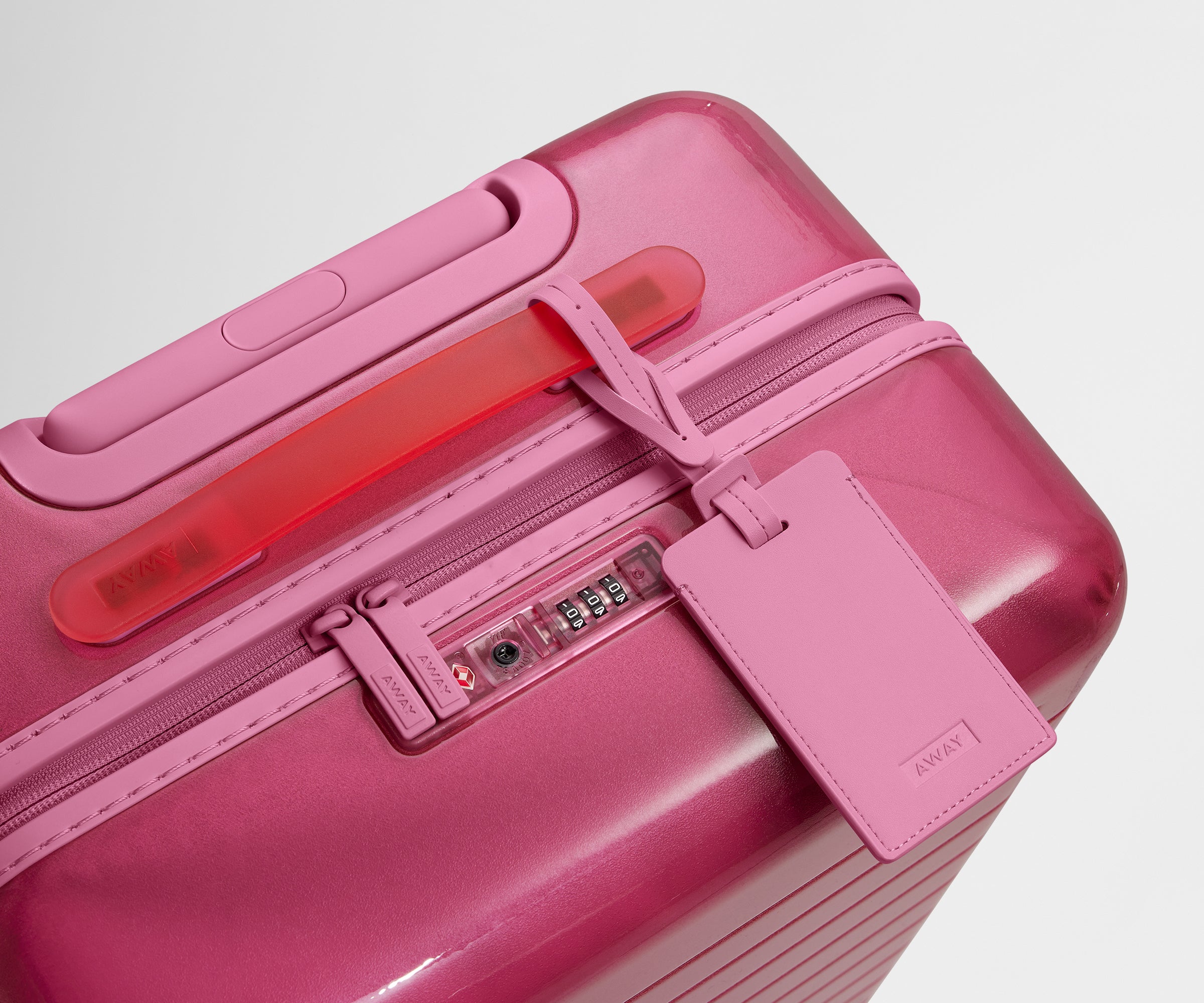 The Bigger Carry-On in Translucent Pink - Image 7