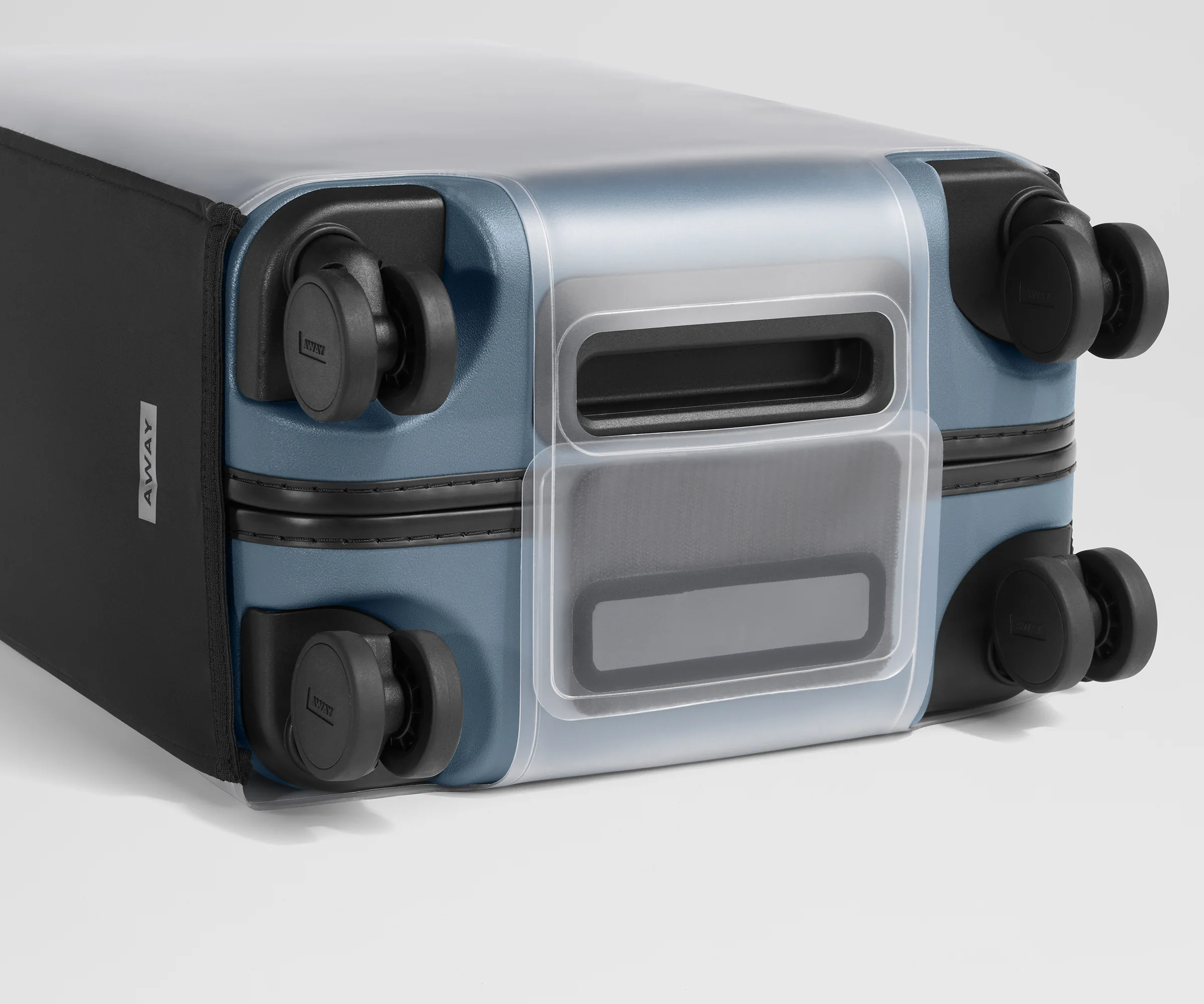 Clear Luggage Cover in The Large - Image 2