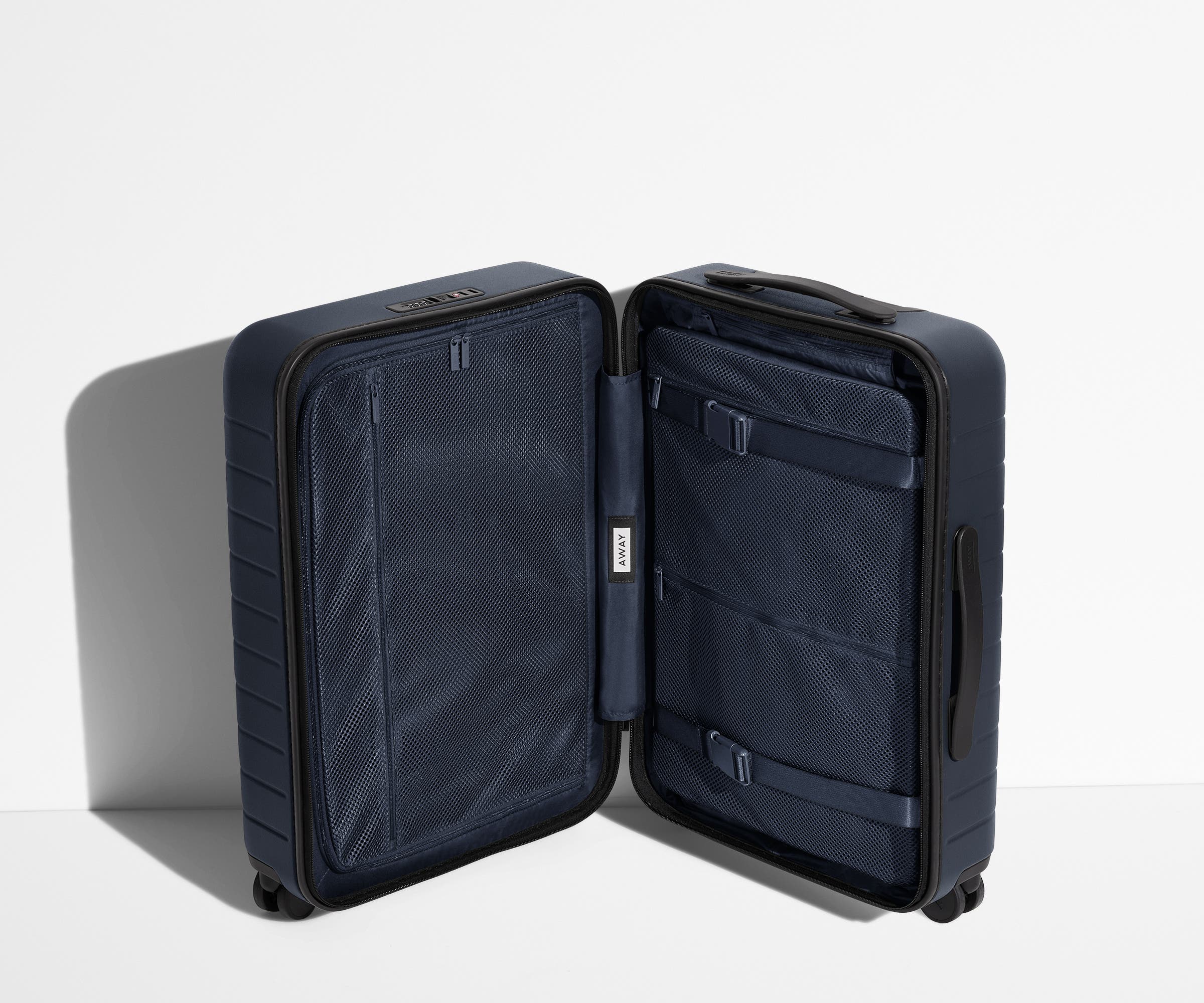 The Bigger Carry-On in Navy Blue - Image 9