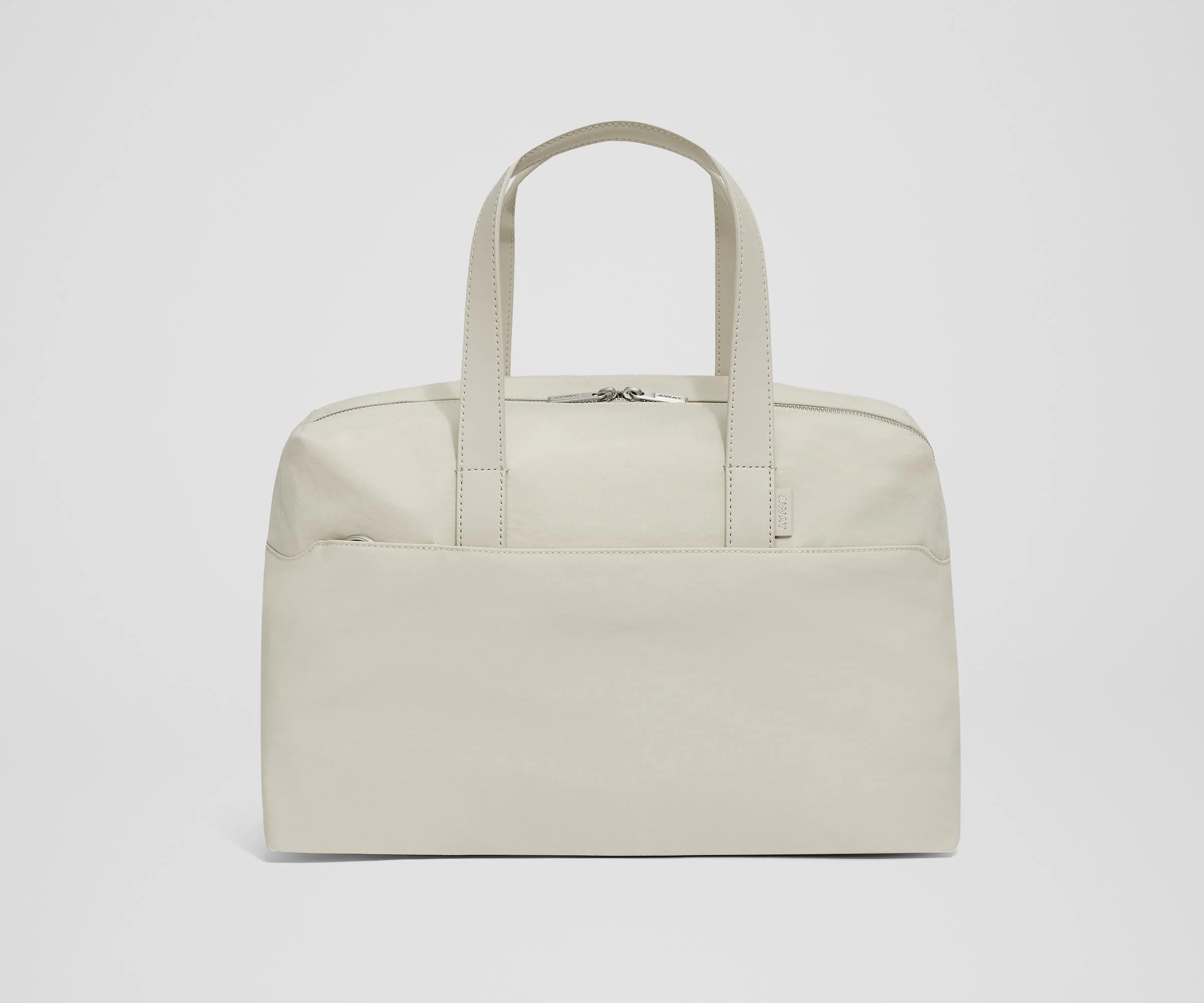 The Everywhere Bag in Salt White Textured Nylon