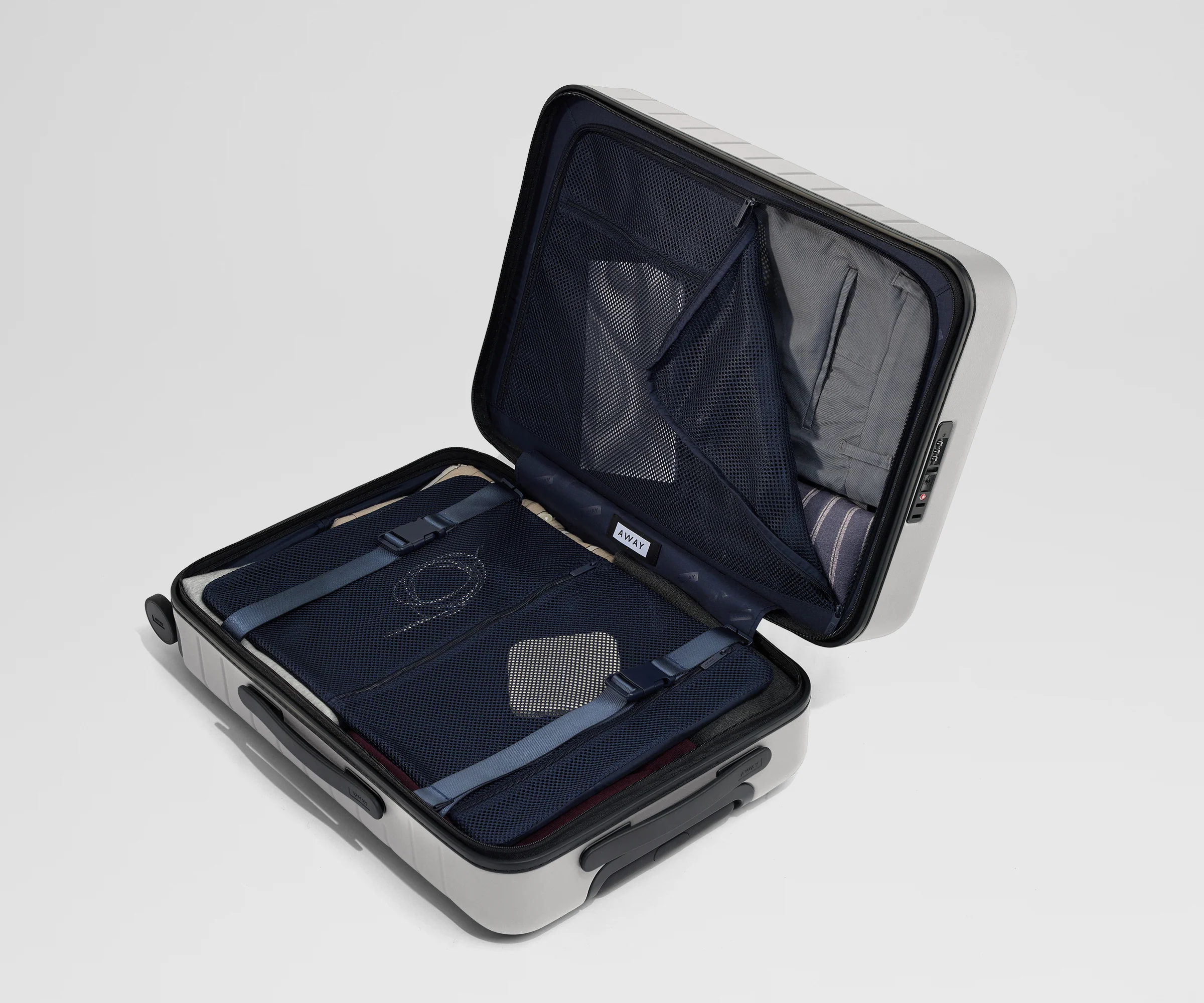 The Executive Bigger Carry-On in Cloud Gray - Image 8