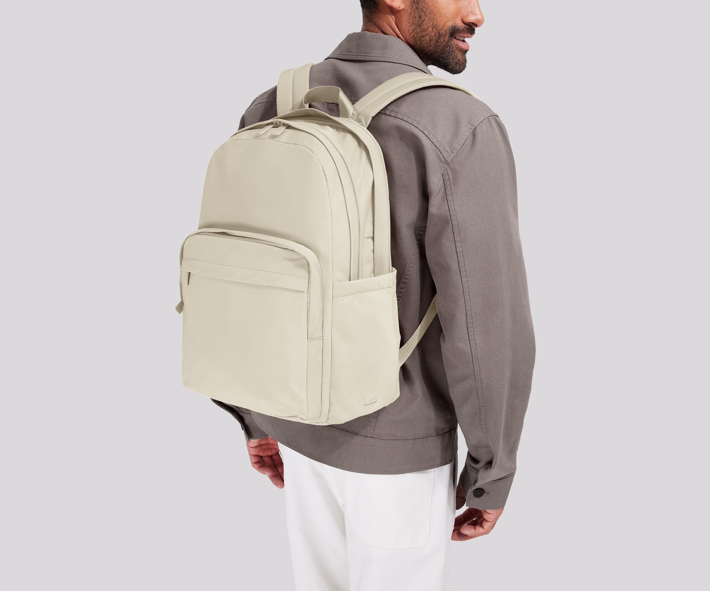 Large Featherlight Backpack in Salt White - Image 2
