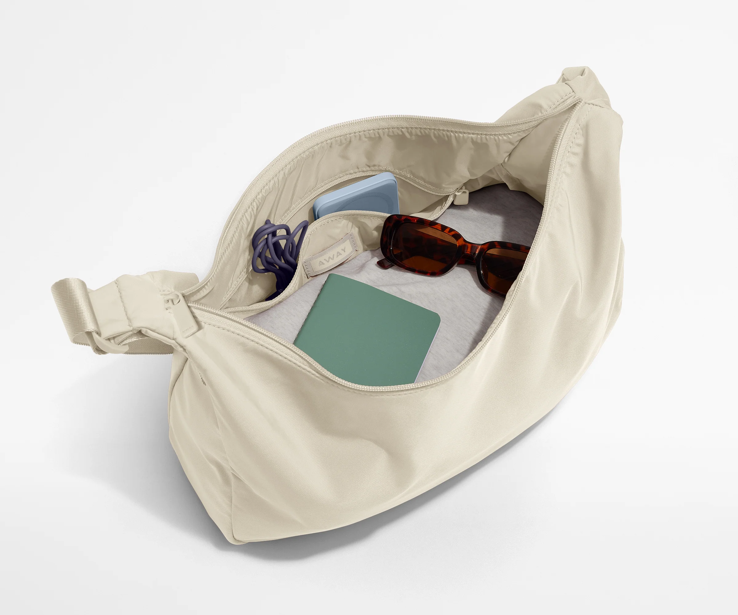 Featherlight Crossbody in Salt White - Image 3