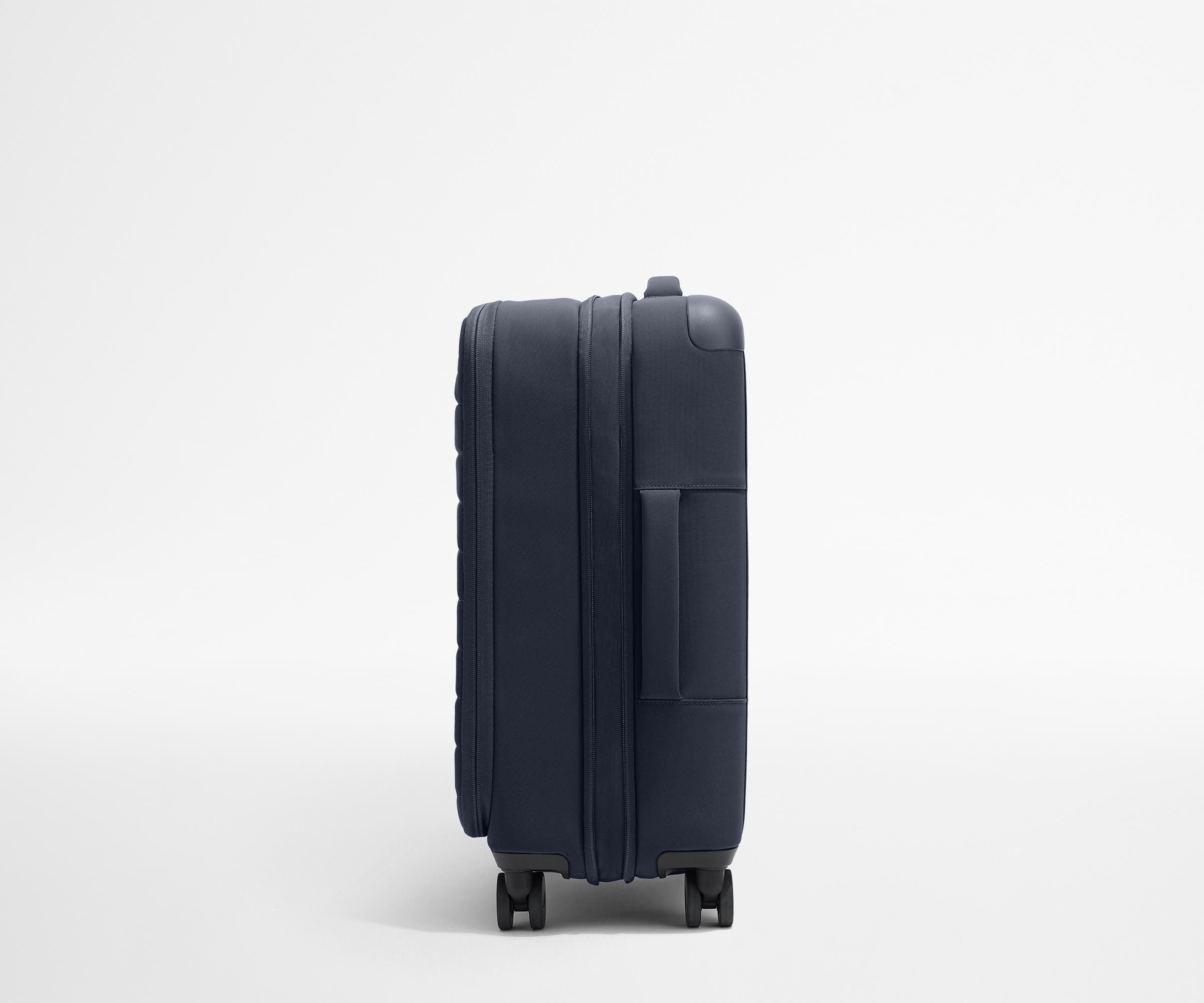 The Softside Bigger Carry-On in Navy Blue - Image 3