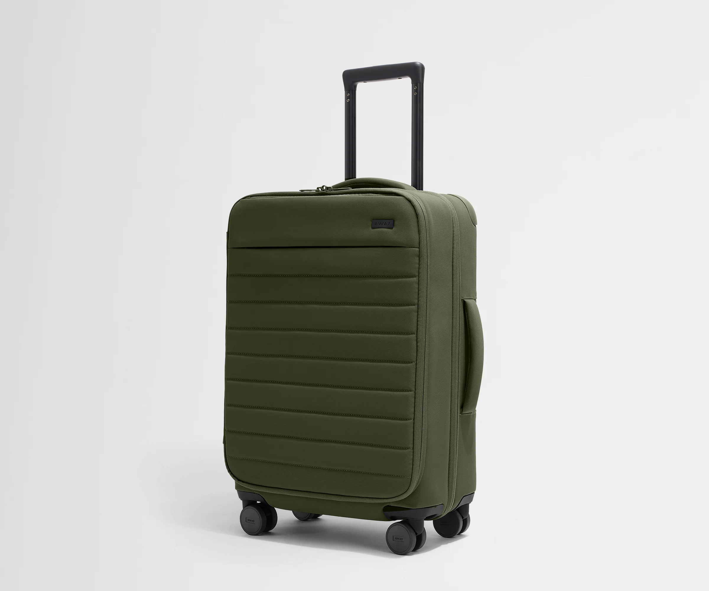 The Softside Bigger Carry-On in Olive Green - Image 2