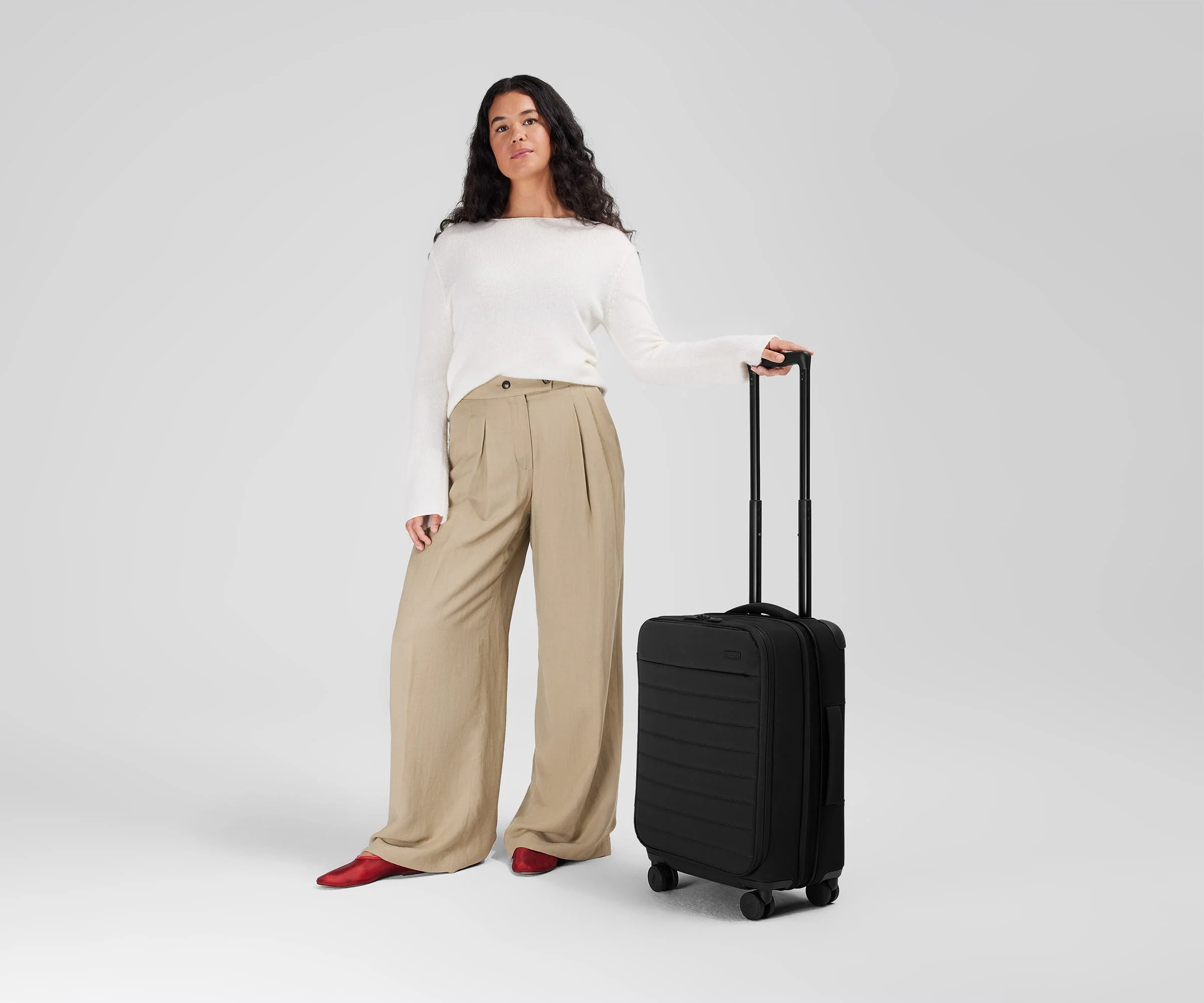 The Softside Carry-On in Jet Black - Image 4
