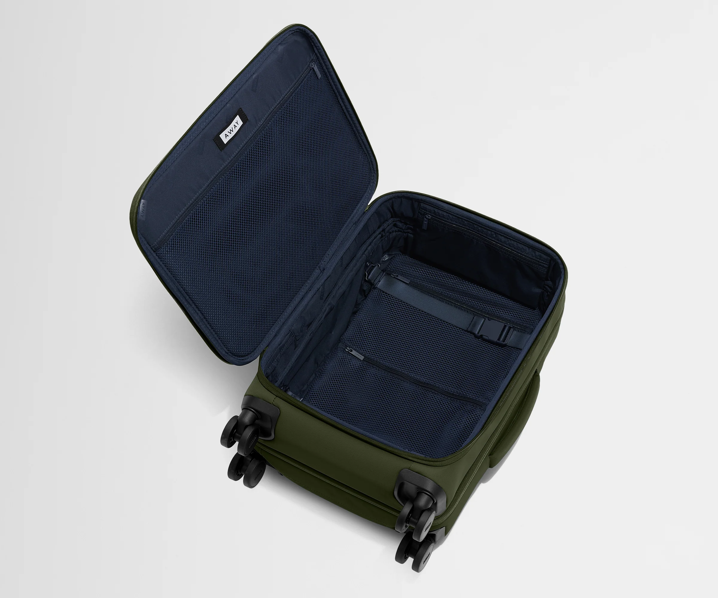 The Softside Carry-On in Olive Green - Image 3