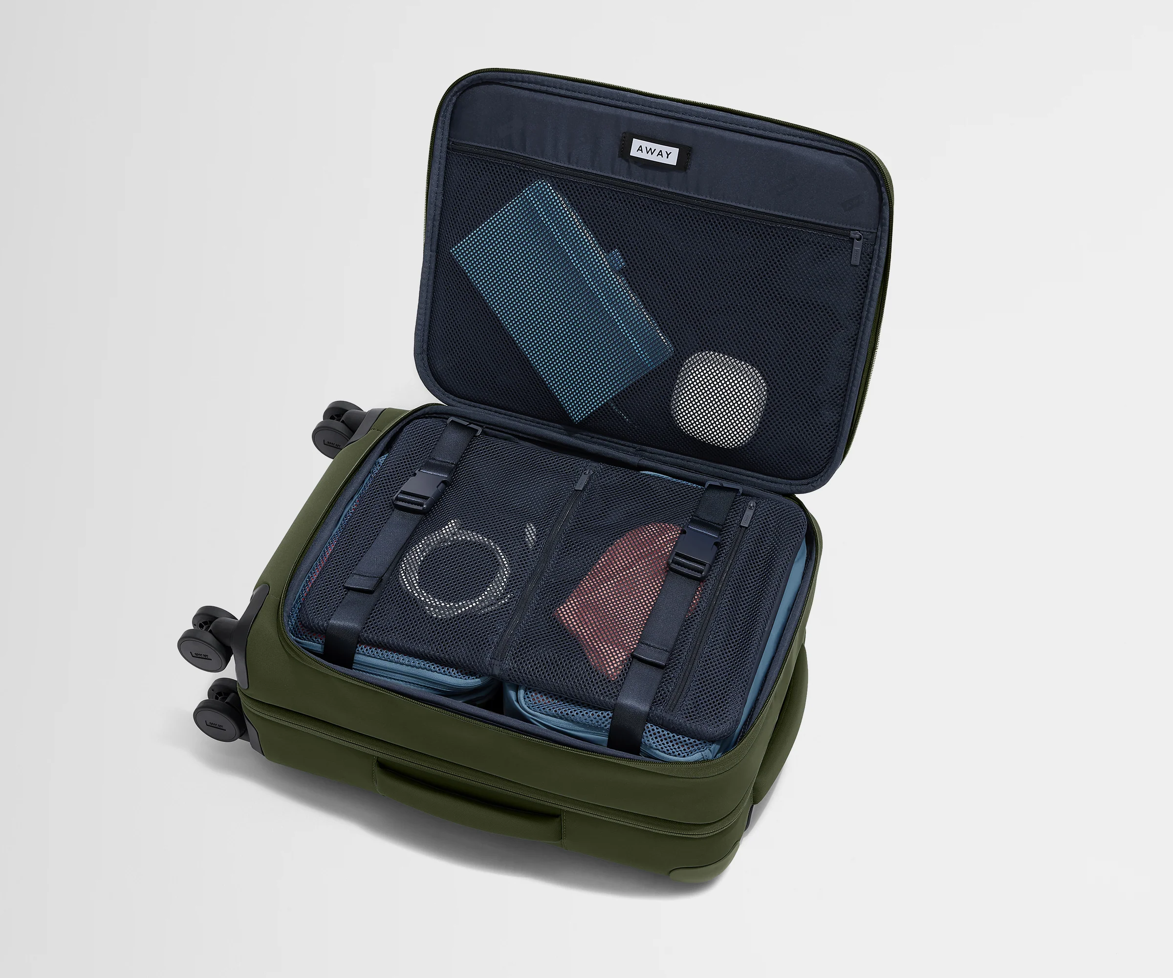 The Softside Carry-On in Olive Green - Image 6