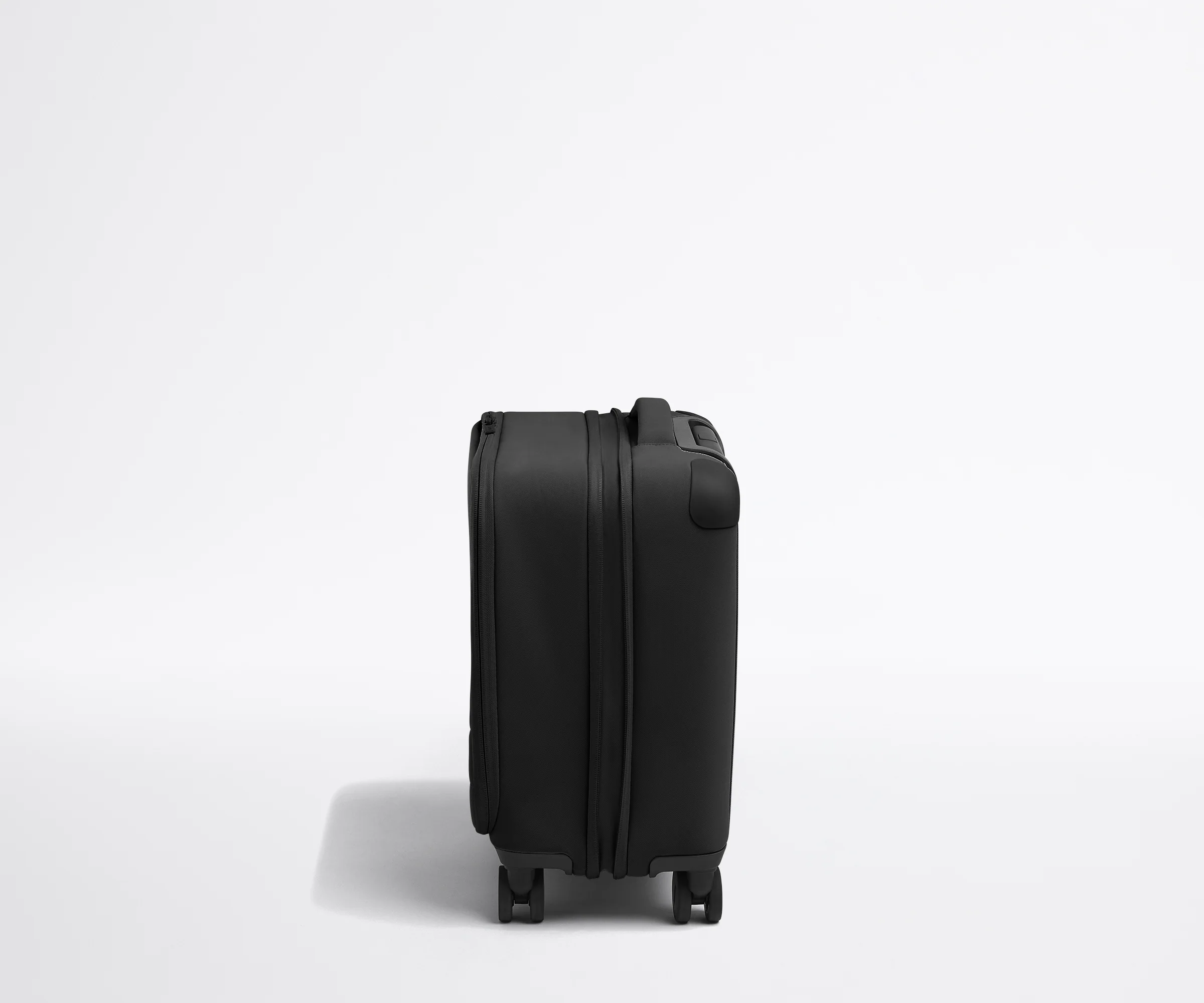 The Softside Compact Carry-On in Jet Black - Image 3