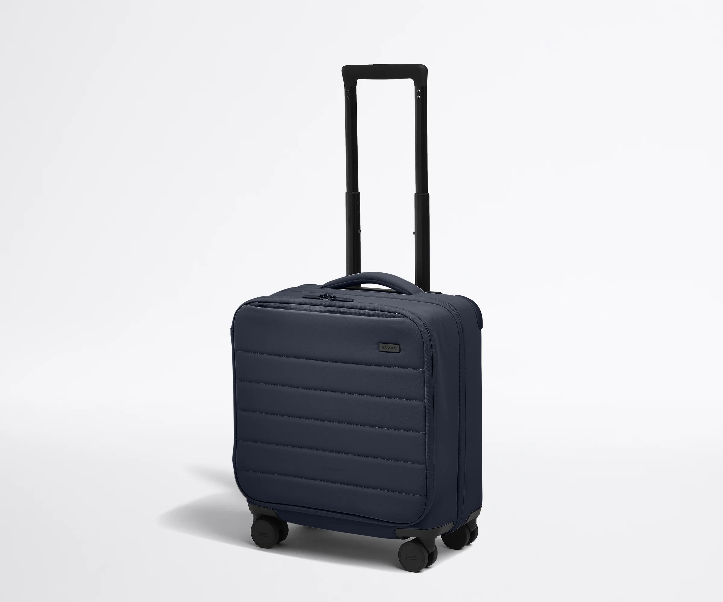 The Softside Compact Carry-On in Navy Blue - Image 2