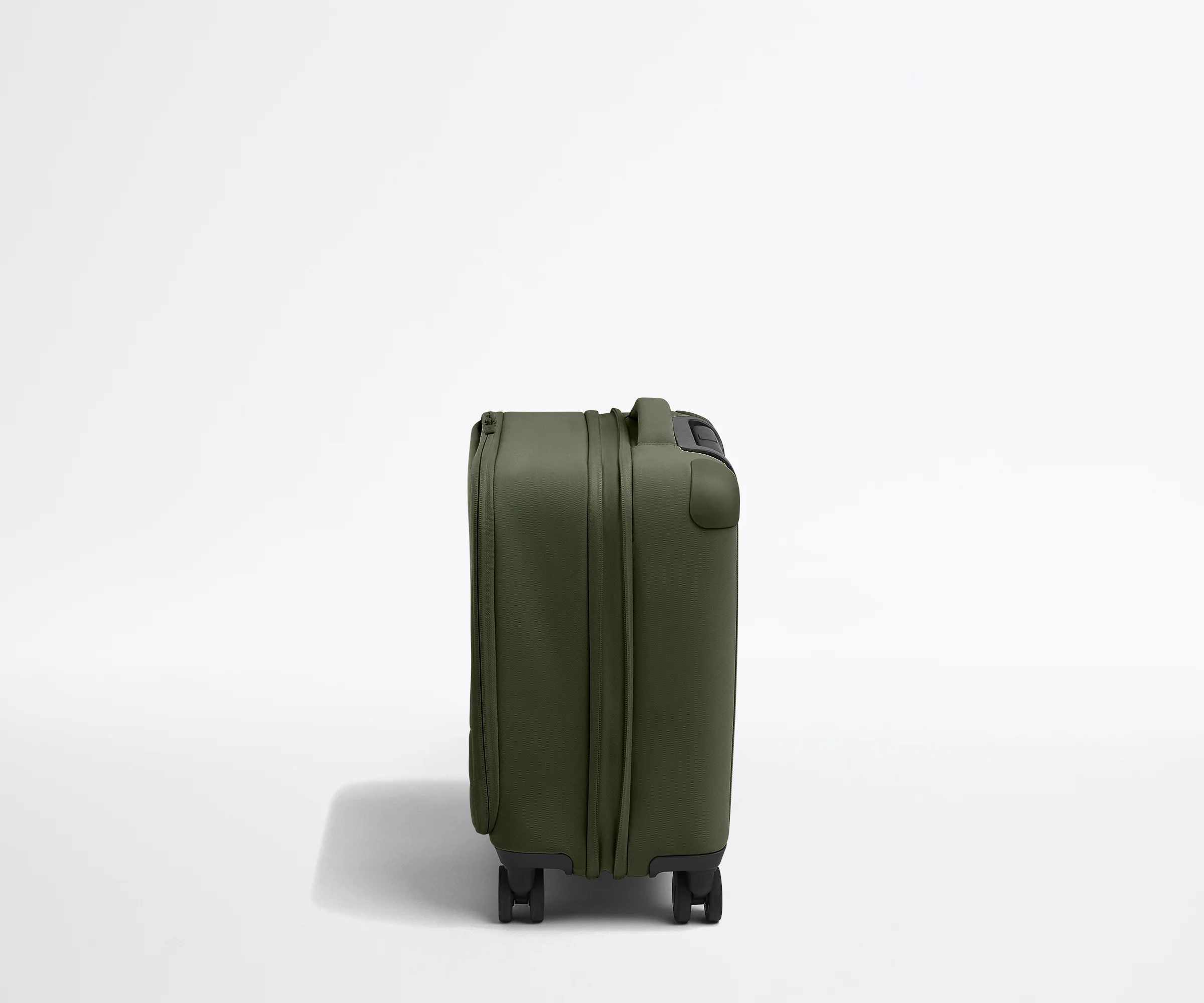 The Softside Compact Carry-On in Olive Green - Image 3