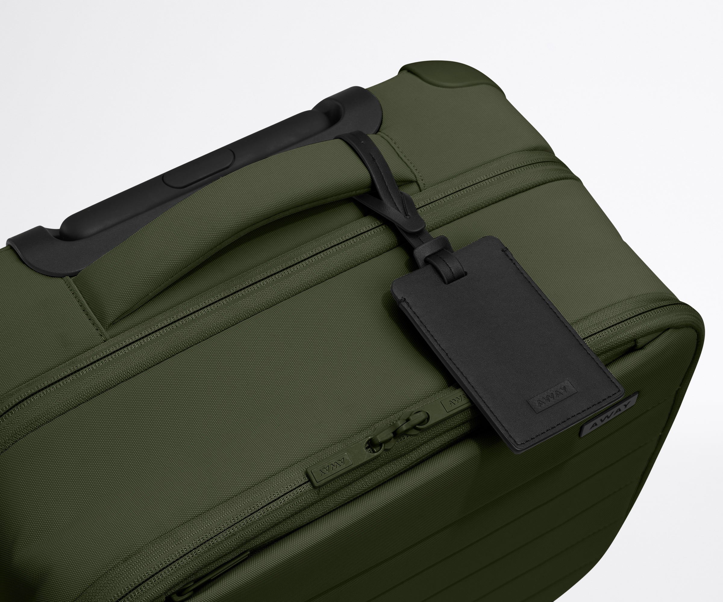 The Softside Compact Carry-On in Olive Green - Image 8